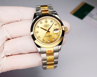 TW Factory ROLEX 8215 Automatic Movement Steel 41MM Gold Watch